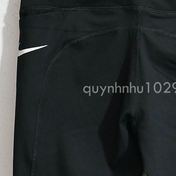 Nike Fast Women's Mid-Rise Crop Running Leggings - Picture 4 of 6